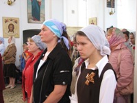 На Престольном празднике в Лезье